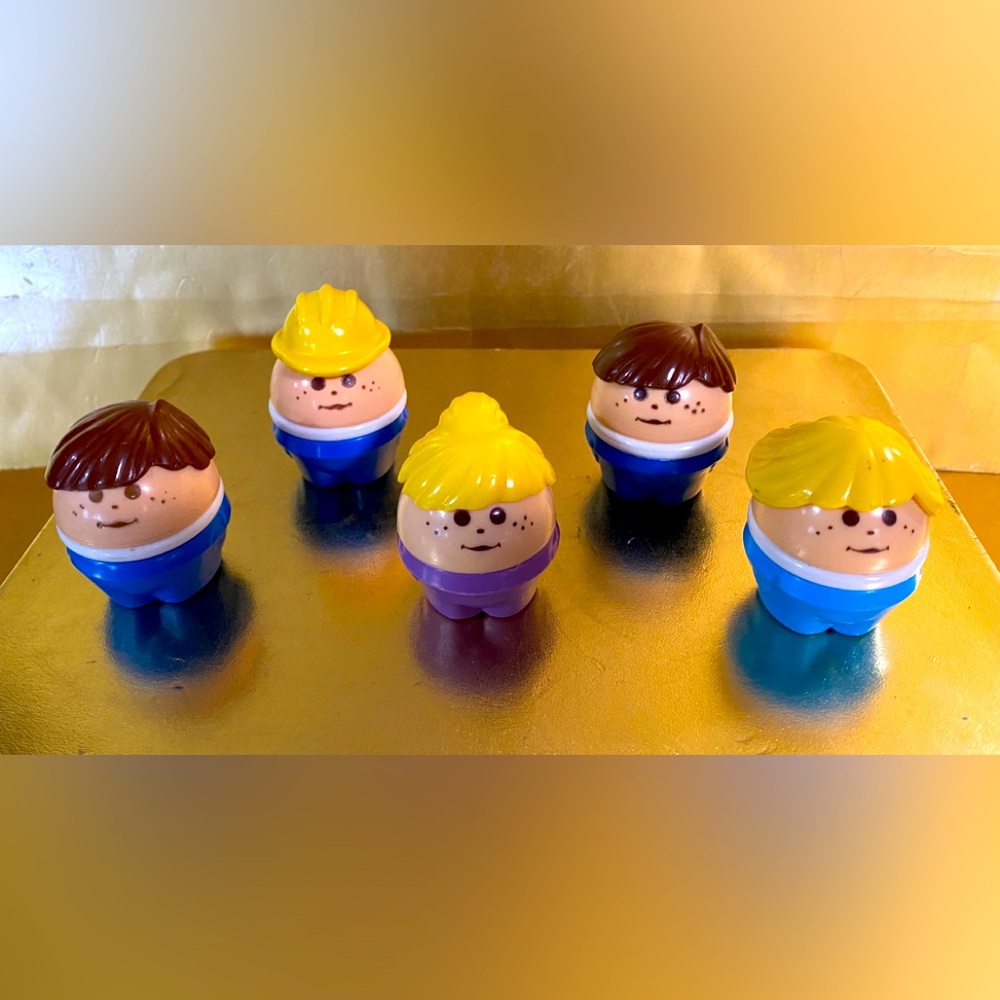 FISHER PRICE 90s LITTLE TIKES TODDLE TOTS CHUNKY PEOPLE WEEBLE WOOBLE MEGA BLOCK